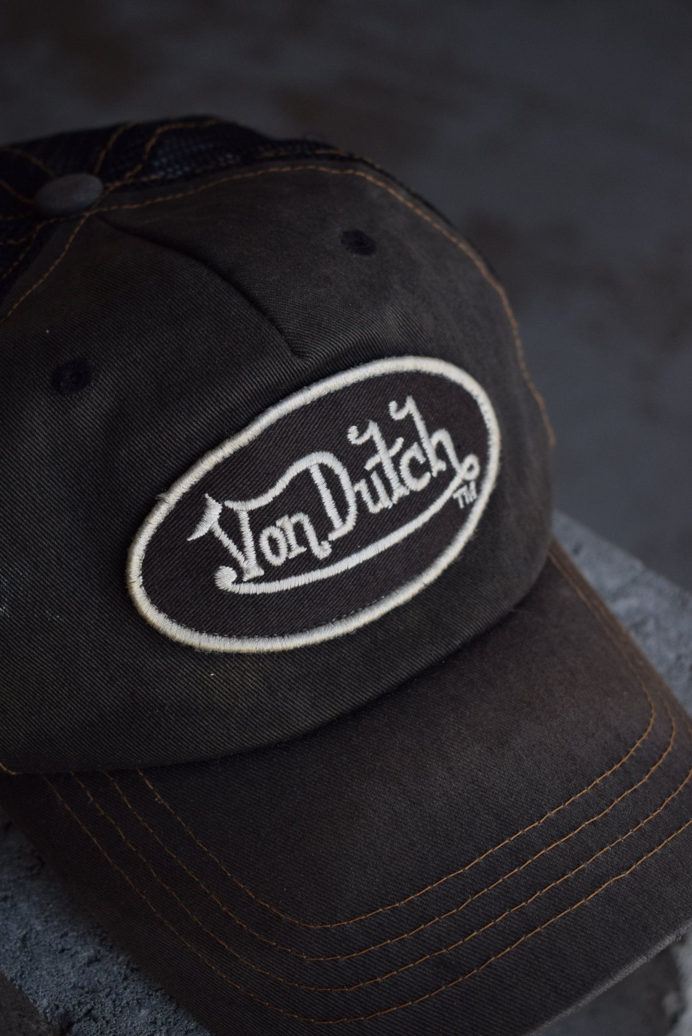 Vintage Von Dutch Embroidered Hat - Retrospective Store