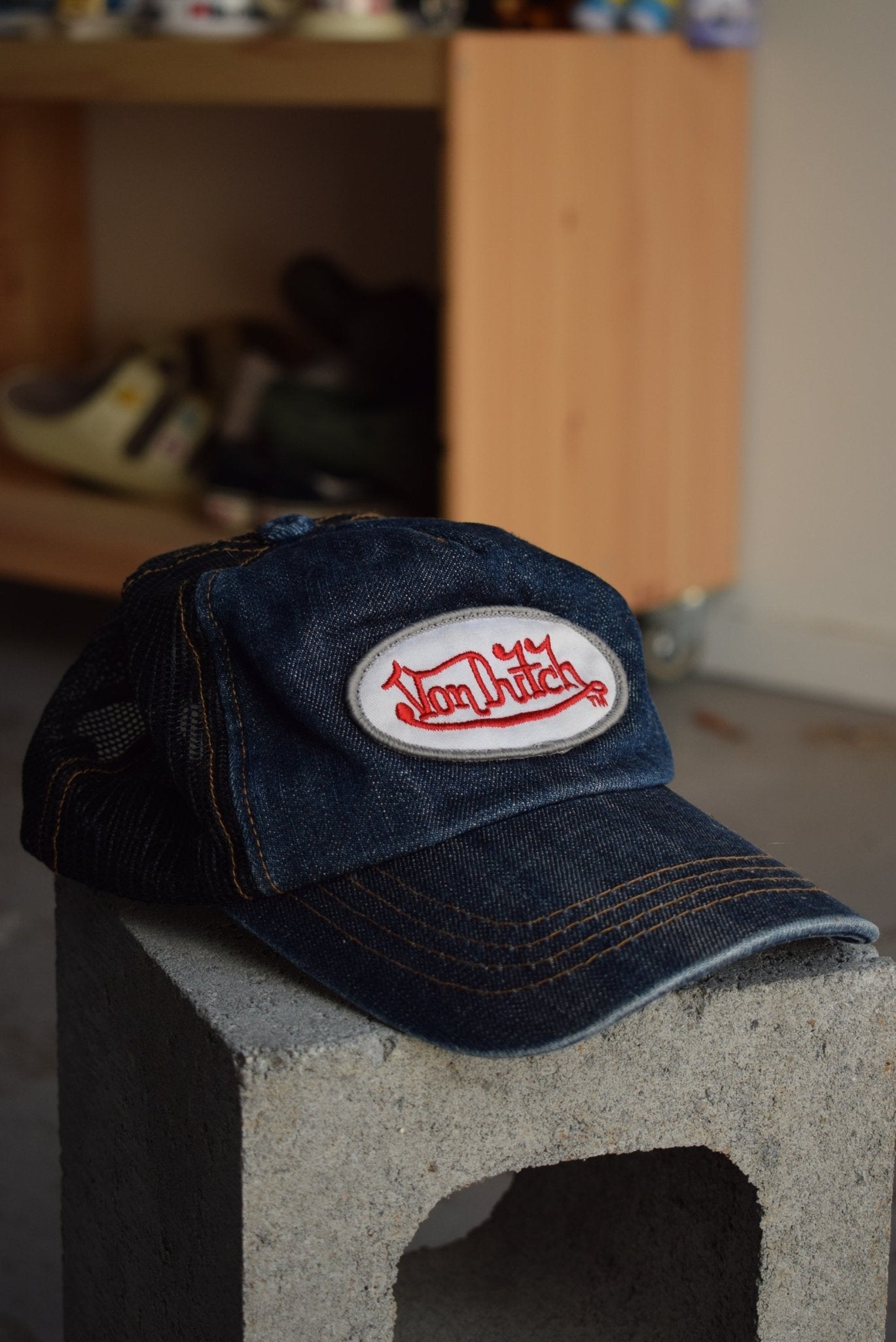 Vintage Von Dutch Embroidered Hat - Retrospective Store