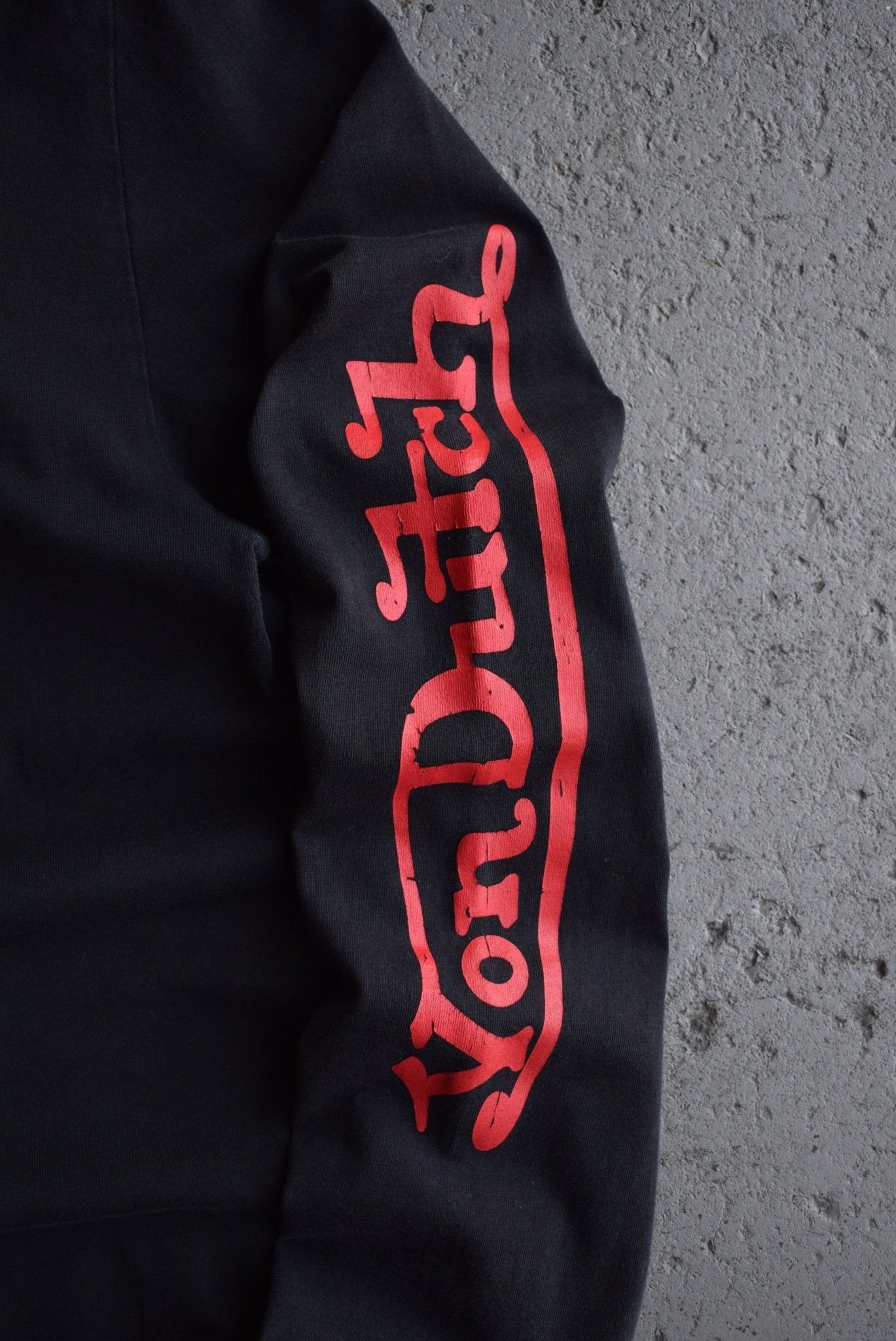 Vintage Von Dutch Spellout Long Sleeve Tee (S) - Retrospective Store