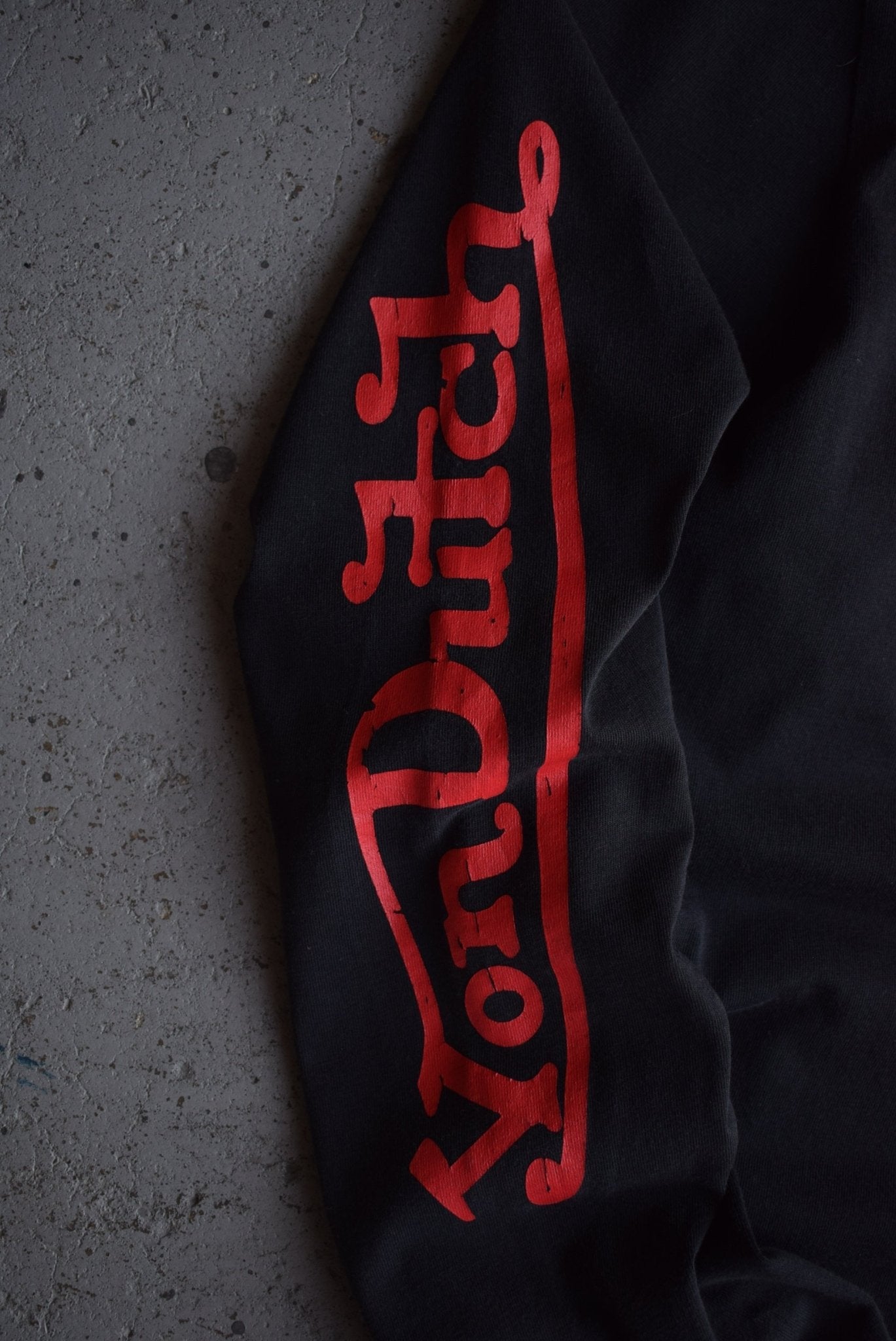 Vintage Von Dutch Spellout Long Sleeve Tee (S) - Retrospective Store