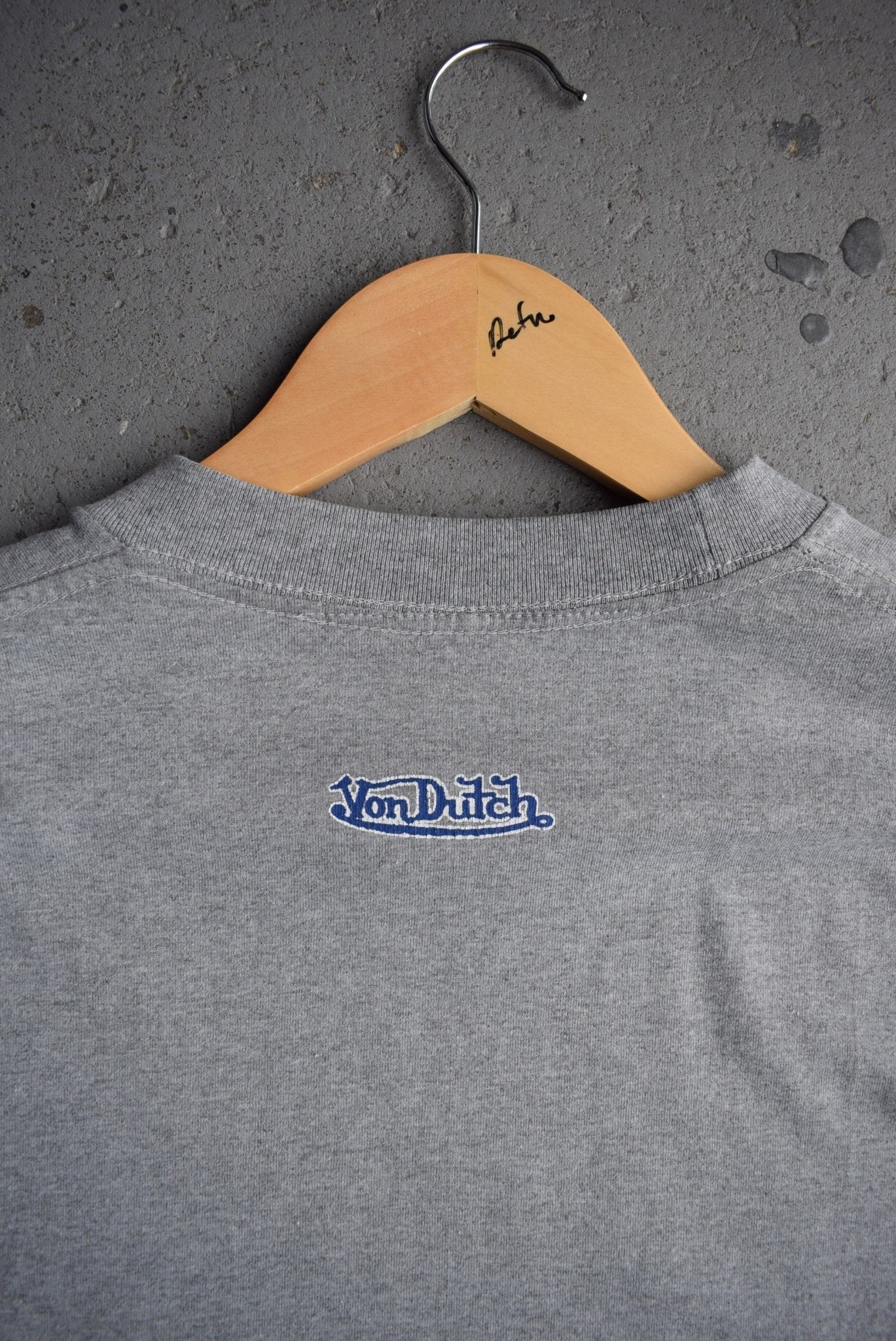Vintage Von Dutch Spellout Tee (L) - Retrospective Store
