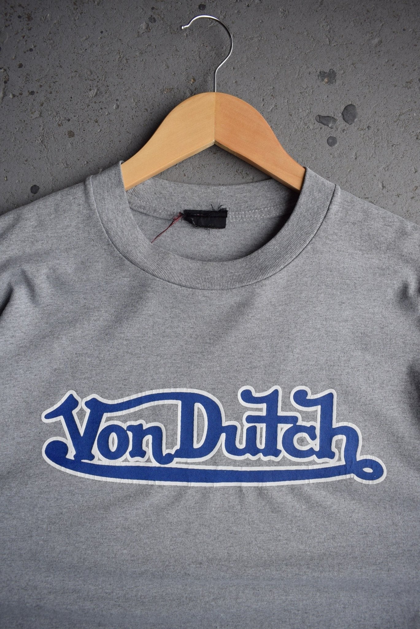 Vintage Von Dutch Spellout Tee (L) - Retrospective Store