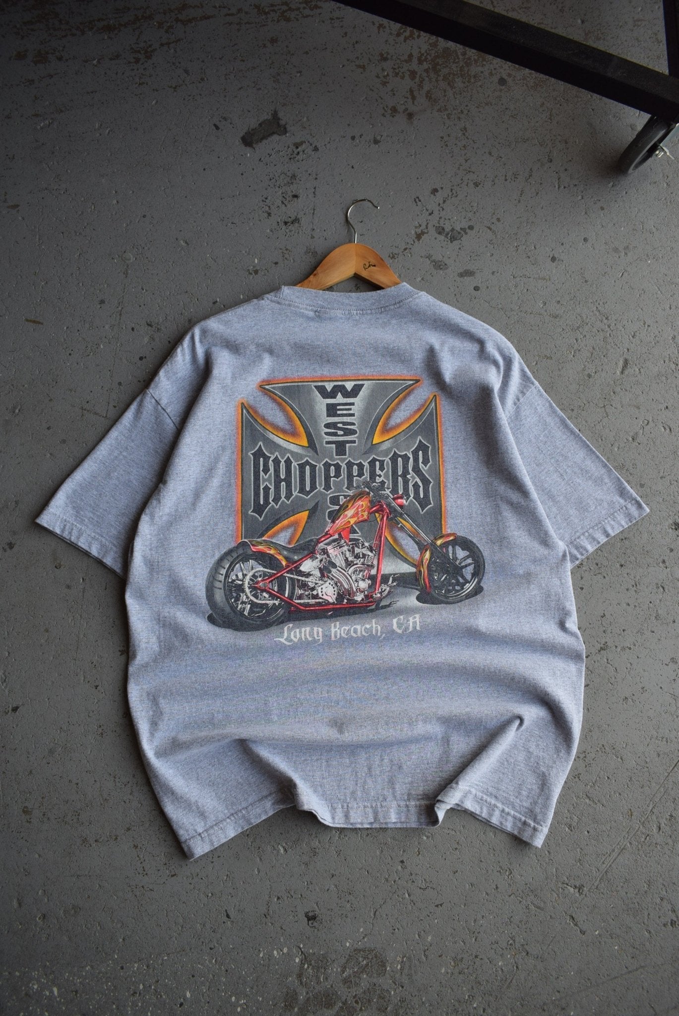 Vintage West Coast Choppers Long Beach Tee (XL) - Retrospective Store