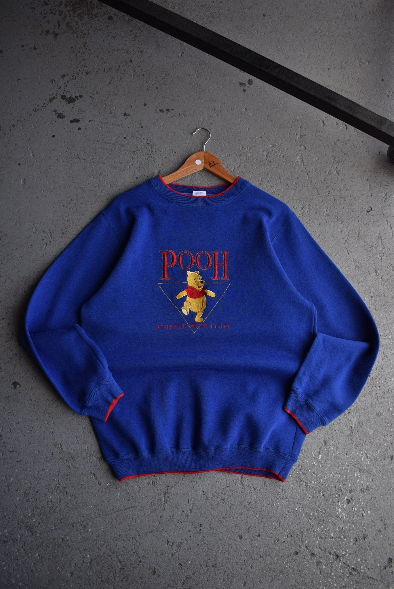 Vintage Winnie The Pooh Embroidered Crewneck (L) - Retrospective Store