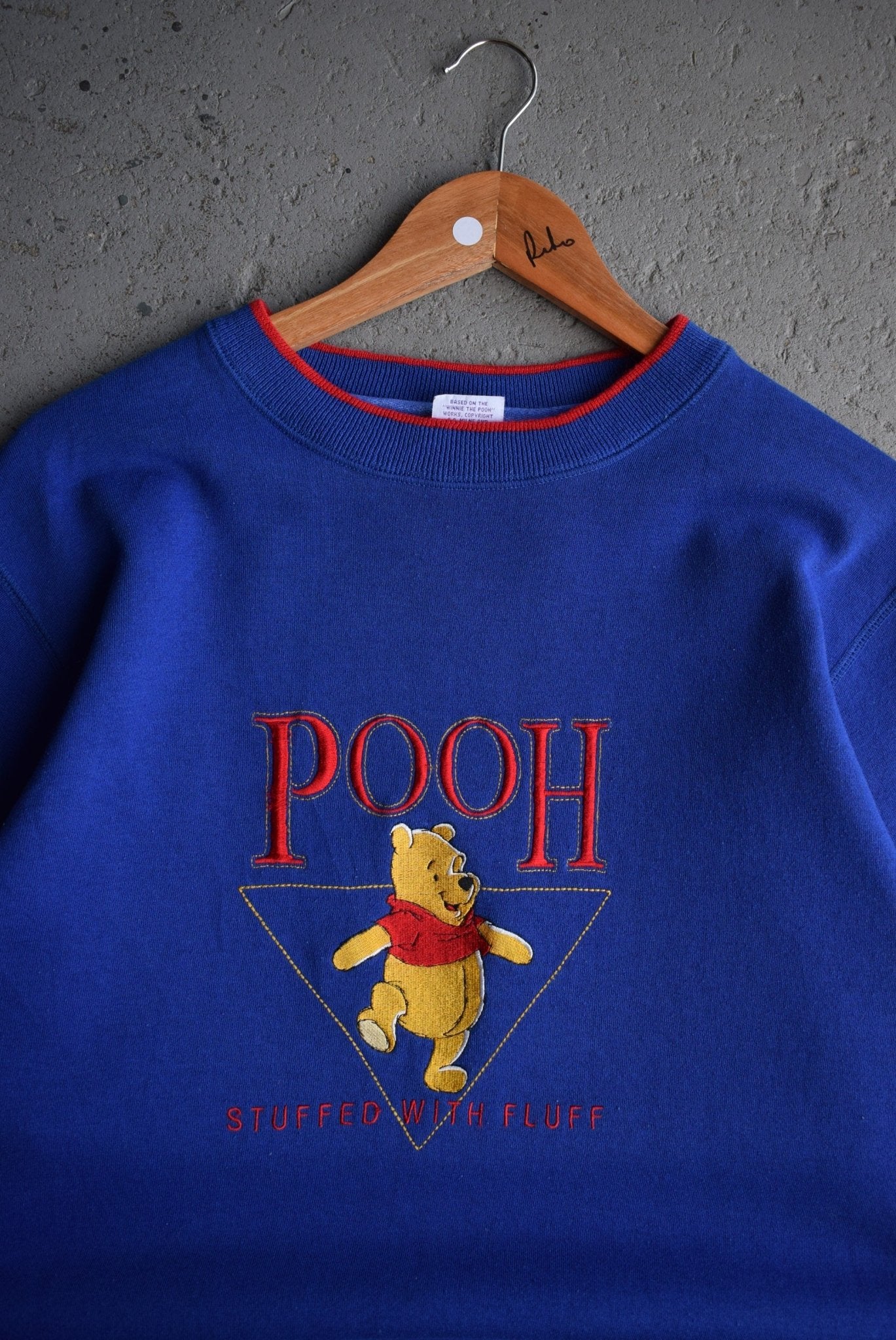 Vintage Winnie The Pooh Embroidered Crewneck (L) - Retrospective Store