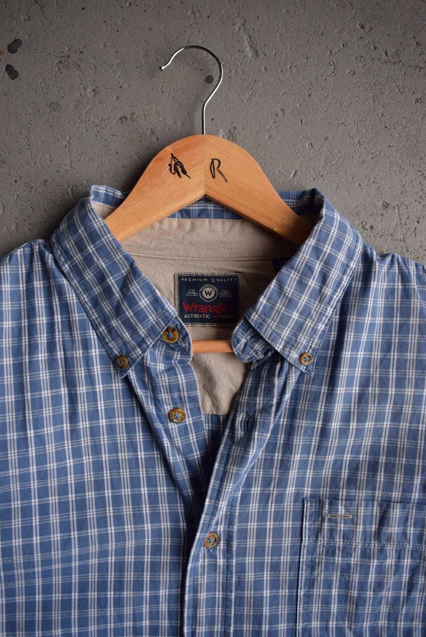Vintage Wrangler Cropped Button Up (L) - Retrospective Store