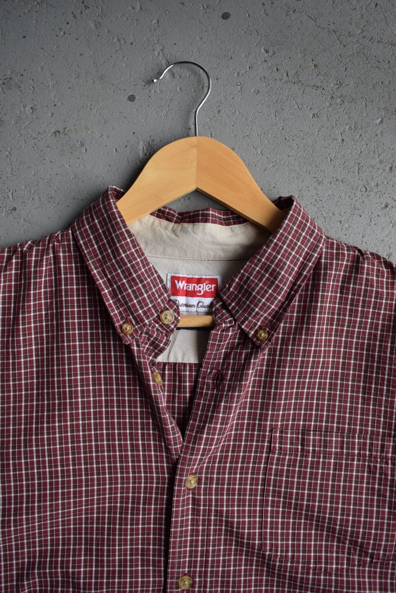 Vintage Wrangler Cropped Button Up (XL) - Retrospective Store