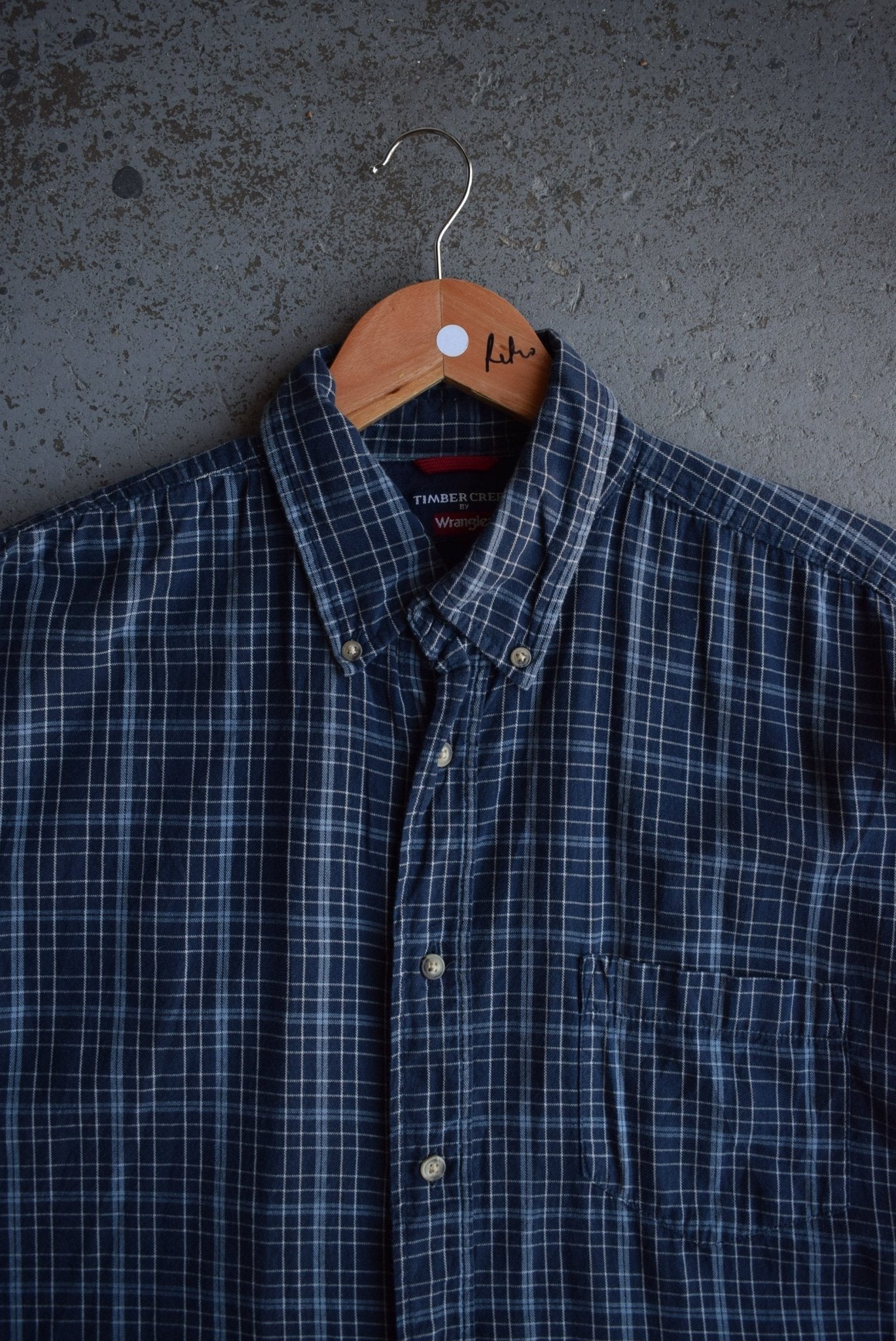 Vintage Wrangler Cropped Button Up (XL) - Retrospective Store