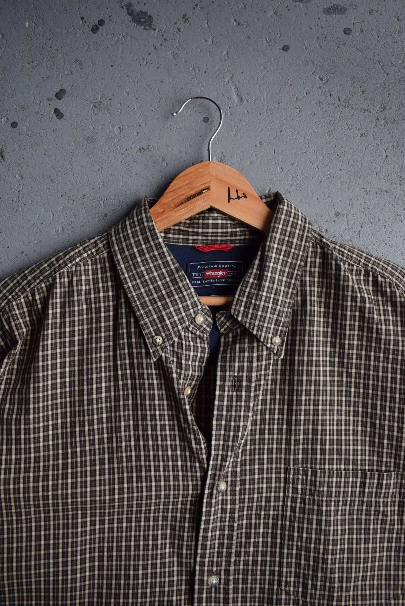 Vintage Wrangler Cropped Button Up (XXL) - Retrospective Store