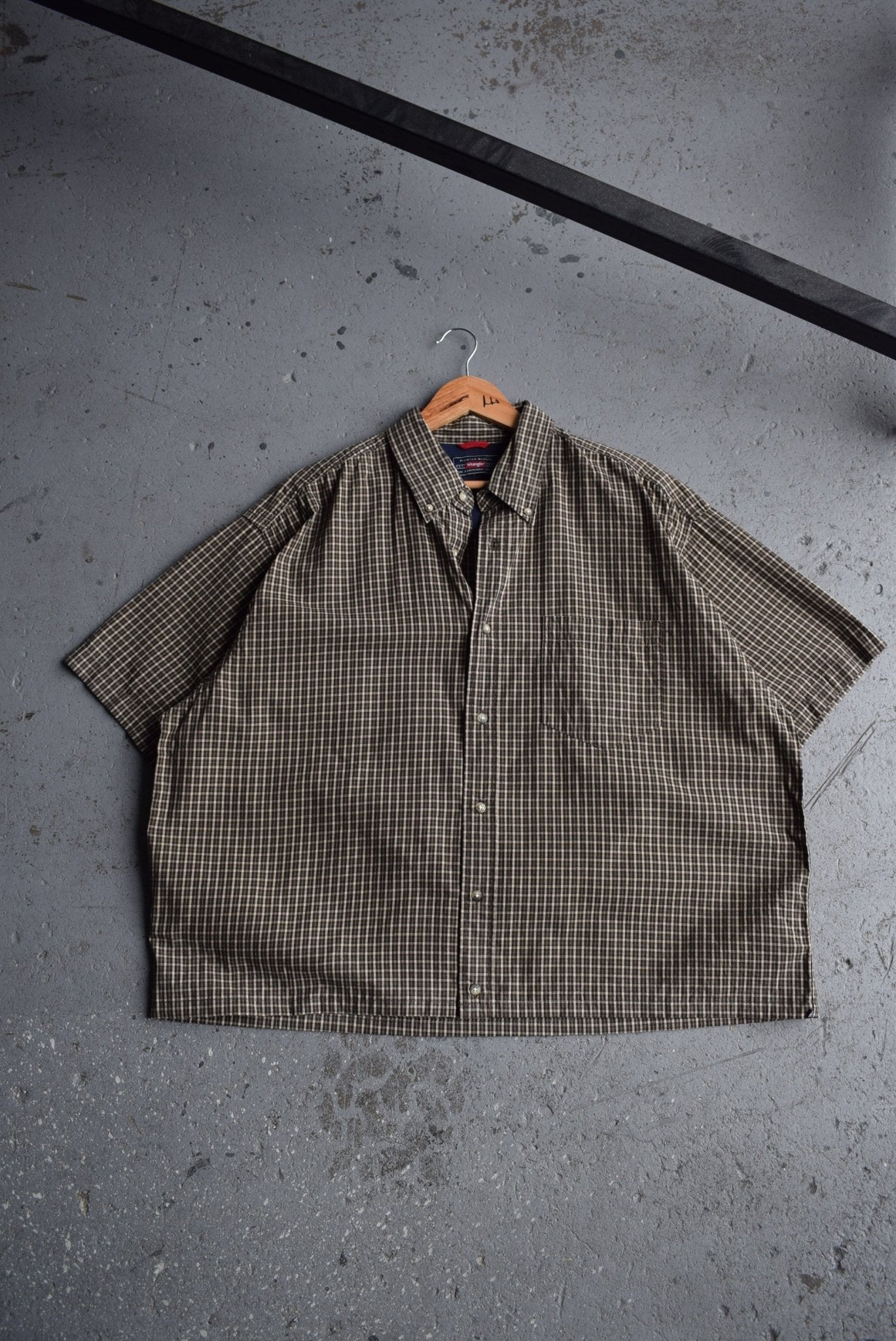 Vintage Wrangler Cropped Button Up (XXL) - Retrospective Store