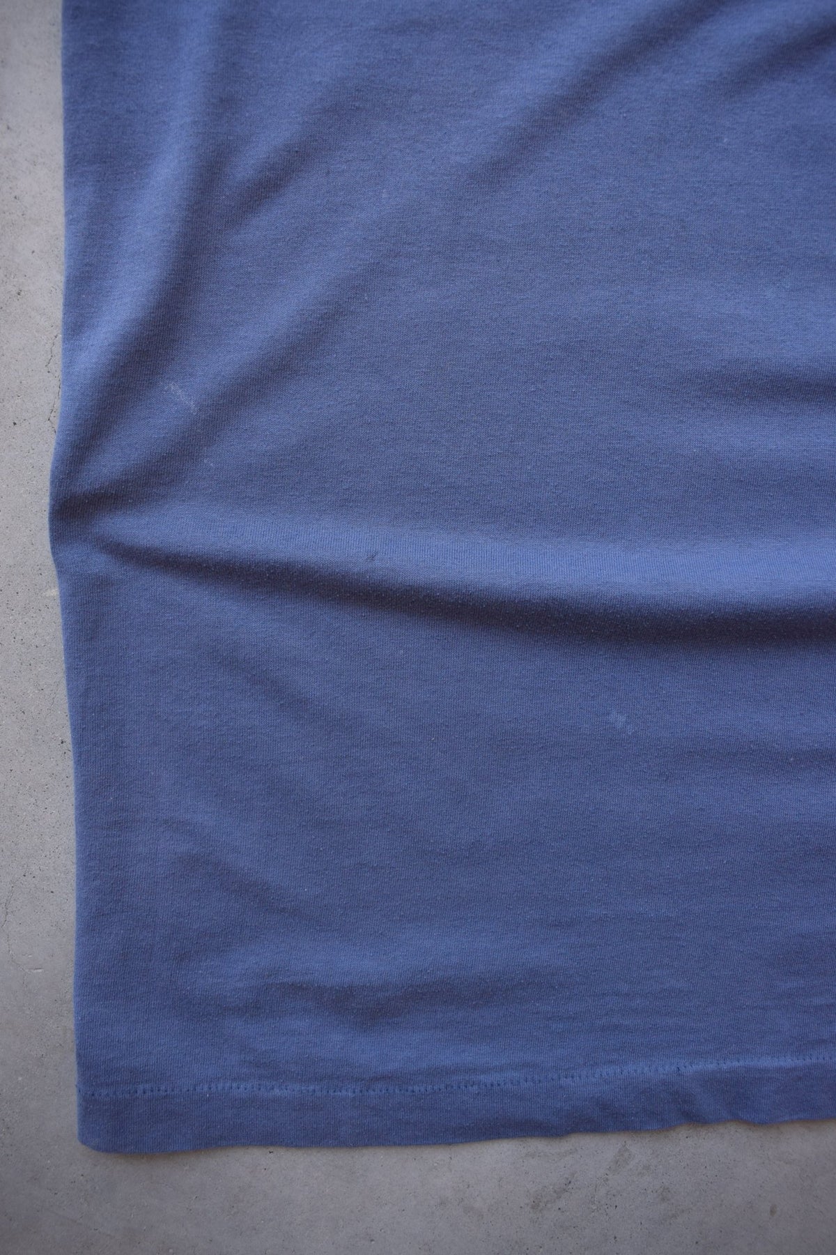 Volkswagen Blue Embroidered Tee — 1990s (L) - Retrospective Store