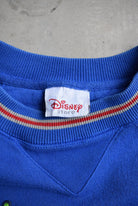Walt Disney World Blue Embroidered Crewneck — 2000s (L) - Retrospective Store