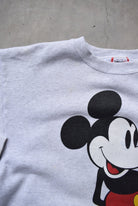 Walt Disney World Grey Graphic Crewneck — 1990s (M) - Retrospective Store
