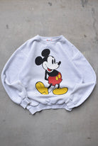 Walt Disney World Grey Graphic Crewneck — 1990s (M) - Retrospective Store