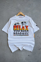 Walt Disney World White Graphic Tee — 1990s (L) - Retrospective Store