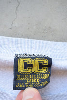 Warner Bros. 'Christmas Wrapping' Grey Graphic Crewneck — 1991 (L) - Retrospective Store