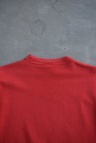 Warner Bros. Taz Red Graphic Crewneck — 1996 (S/M) - Retrospective Store