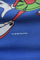 Warner Bros. x University of Florida Blue Graphic Tee — 1993 (M) - Retrospective Store