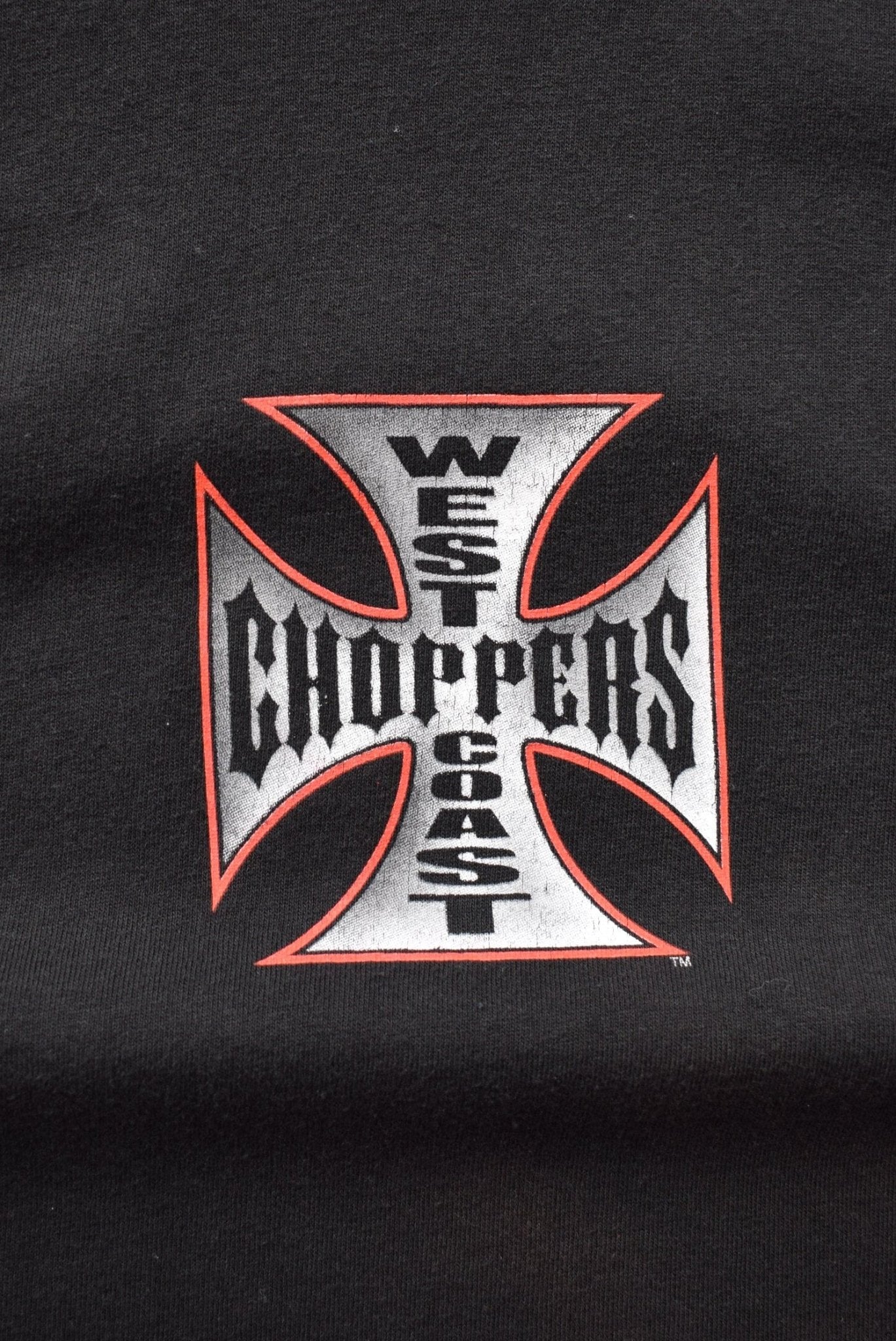 West Coast Choppers Black Graphic Tank — 2000s (M) - Retrospective Store