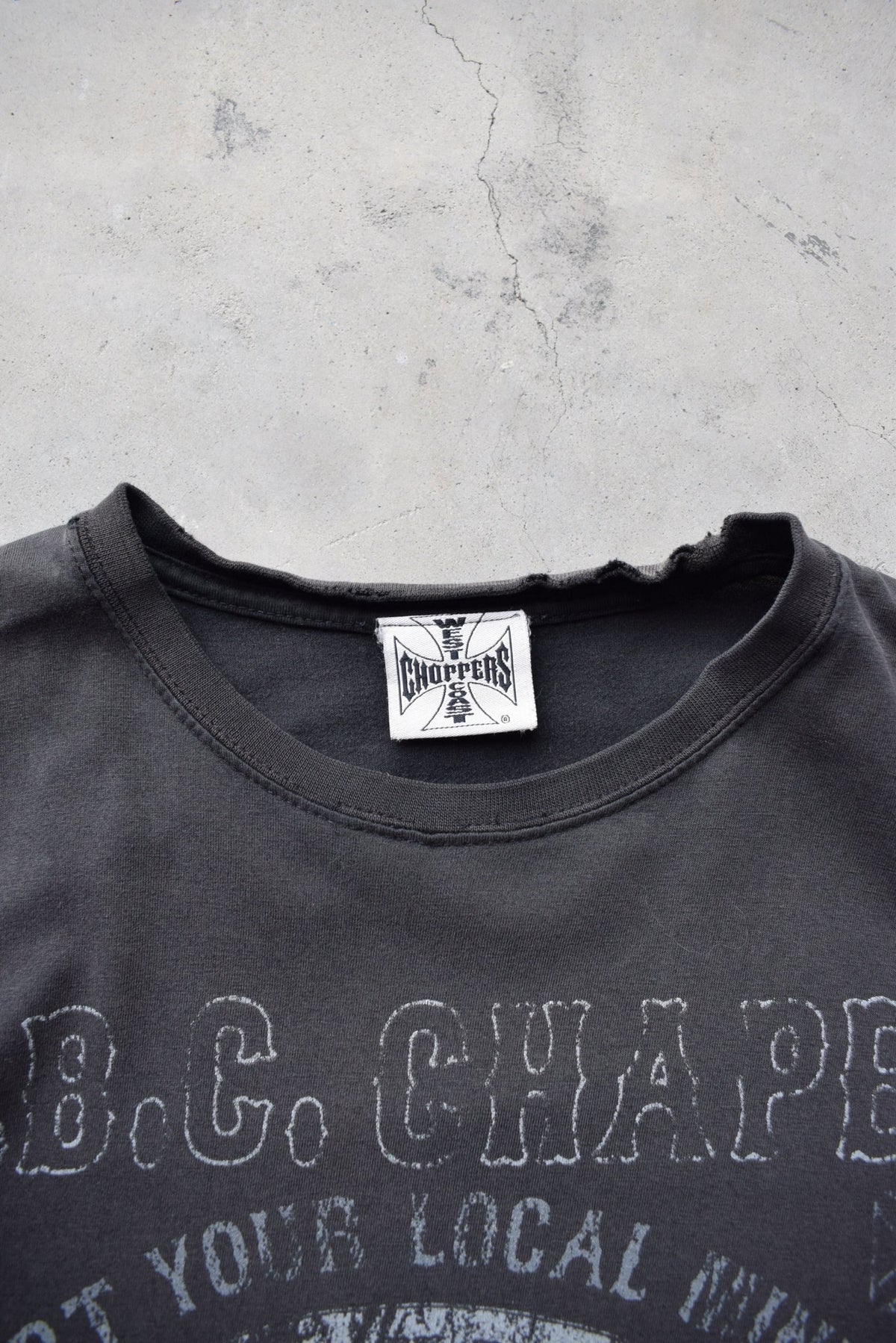 West Coast Choppers Black Graphic Tee — 2000s (M) - Retrospective Store