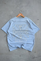 West Coast Choppers Blue Graphic Tee — 2000s (M) - Retrospective Store