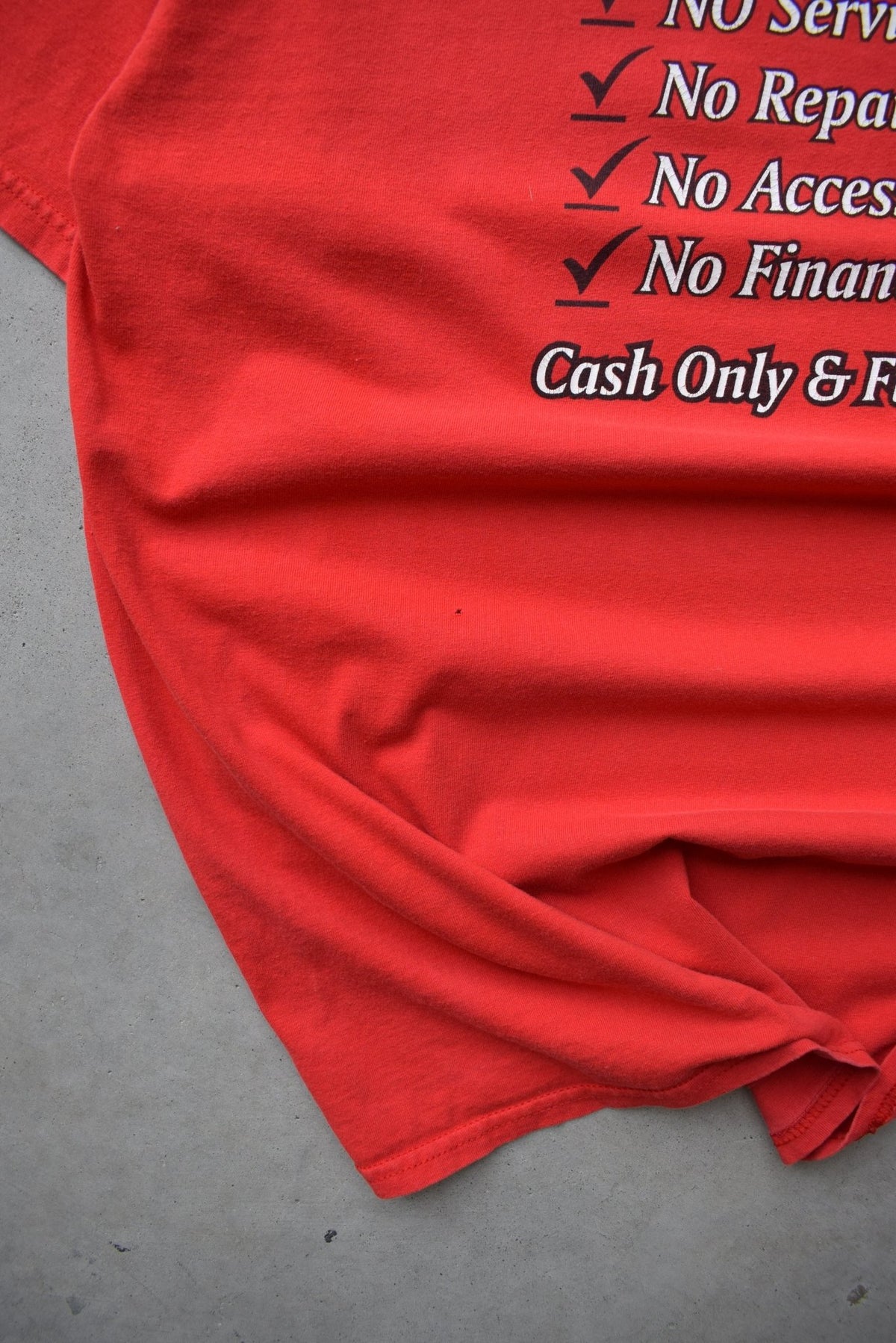 West Coast Choppers Red Graphic Tee — 2000s (XXL) - Retrospective Store