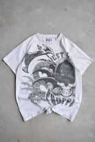 West Coast Choppers White Graphic Tee — 2000s (S/M) - Retrospective Store