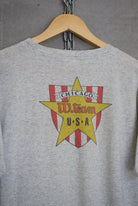 Wilson USA 'Brand of the Pros' Tee — 1990s (M) - Retrospective Store