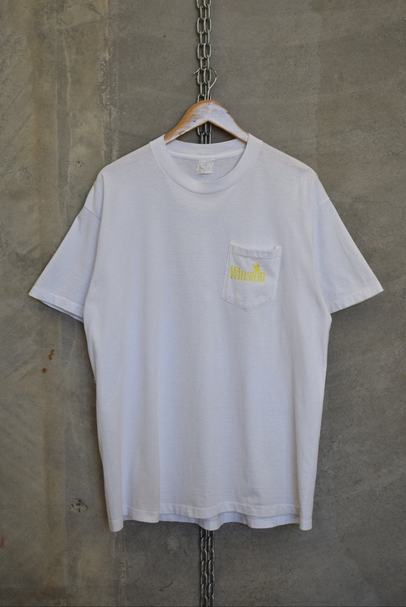 Winston Cigarettes Pocket Tee — 1990s (L/XL) - Retrospective Store