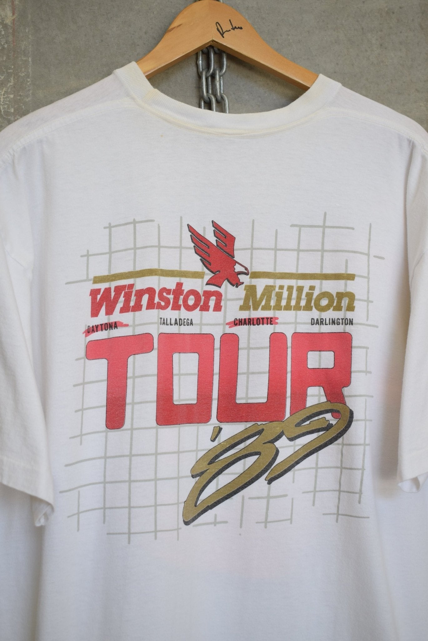 Winston Cigarettes Racing Tour Tee — 1989 (XL) - Retrospective Store