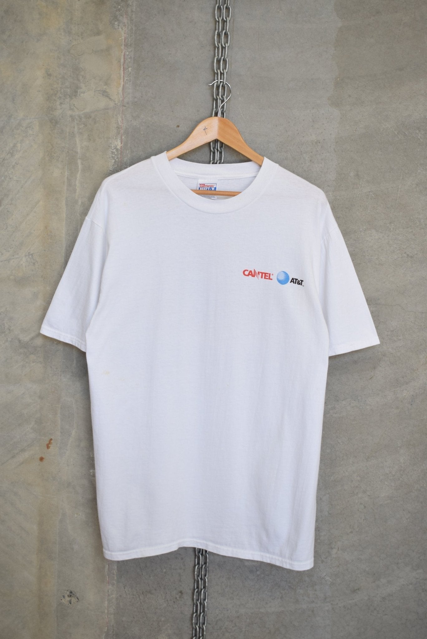 Word Without Wires Graphic Tee — 2000s (L) - Retrospective Store