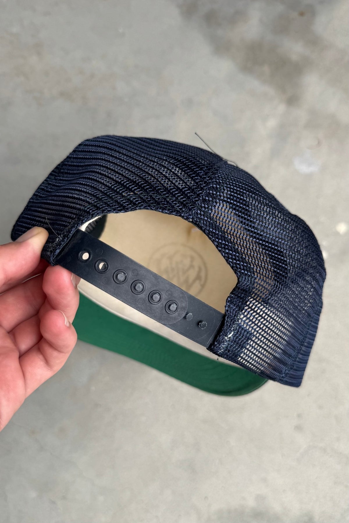 W.W. Williams Co. Navy & White Hat — 1990s - Retrospective Store