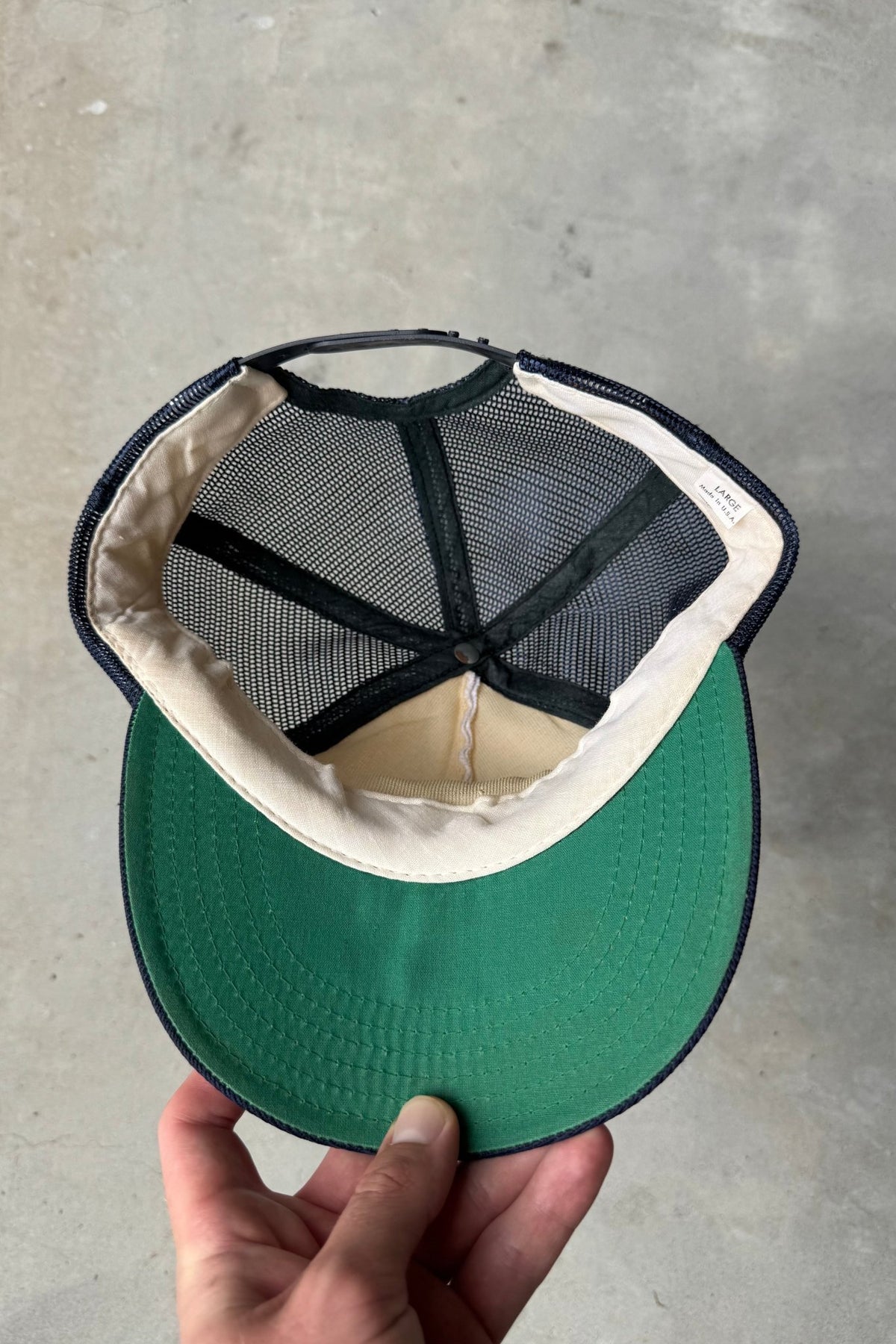 W.W. Williams Co. Navy & White Hat — 1990s - Retrospective Store