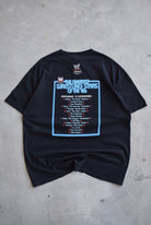 WWE 80's Wrestling Stars Black Graphic Tee — 2002 (XXL) - Retrospective Store