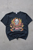 WWF Stone Cold Steve Austin '100% Hell Raiser' Black Graphic Tee — 2000 (L/XL) - Retrospective Store