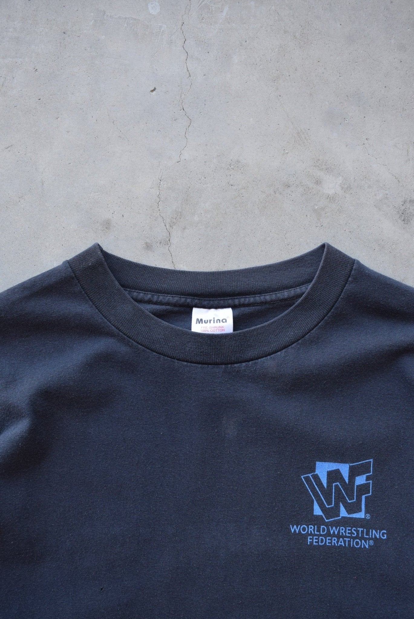 WWF Stone Cold Steve Austin 3:16 Black Graphic Tee — 1997 (L) - Retrospective Store