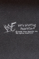 WWF Stone Cold Steve Austin Faded-Black Graphic Tee — 1996 (L) - Retrospective Store