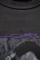 WWF The Rock Black Graphic Crewneck — 1998 (XL) - Retrospective Store