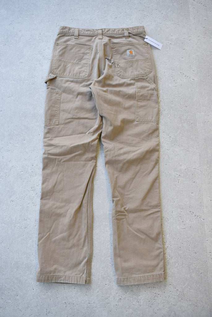 *Flannel-lined* Vintage Carhartt Carpenter Pants (W32) - Retrospective Store