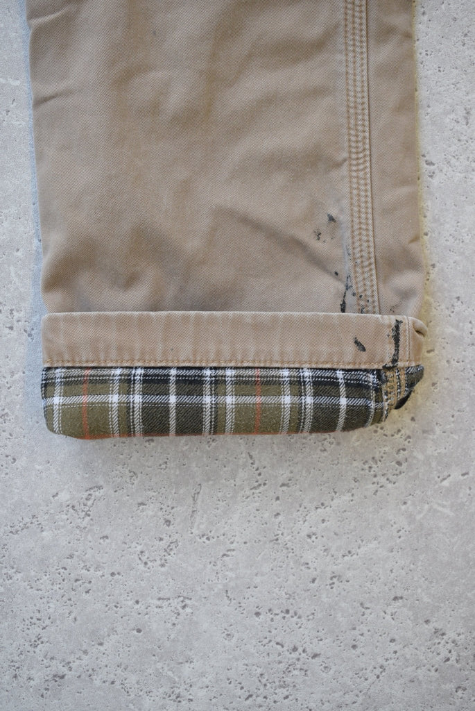 *Flannel-lined* Vintage Carhartt Carpenter Pants (W32) - Retrospective Store