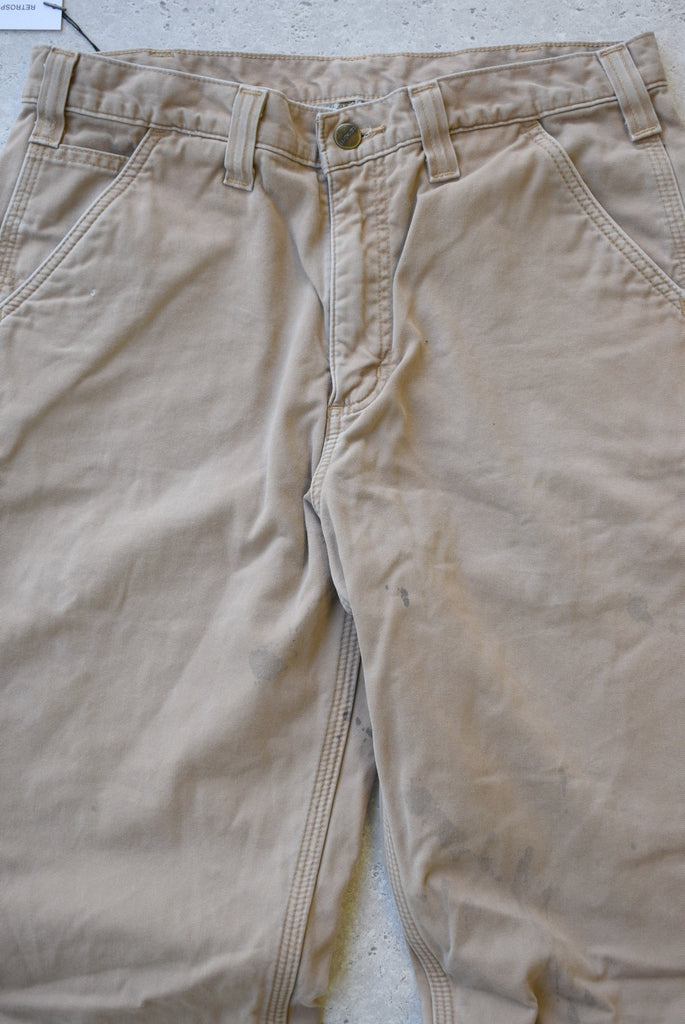 *Flannel-lined* Vintage Carhartt Carpenter Pants (W32) - Retrospective Store