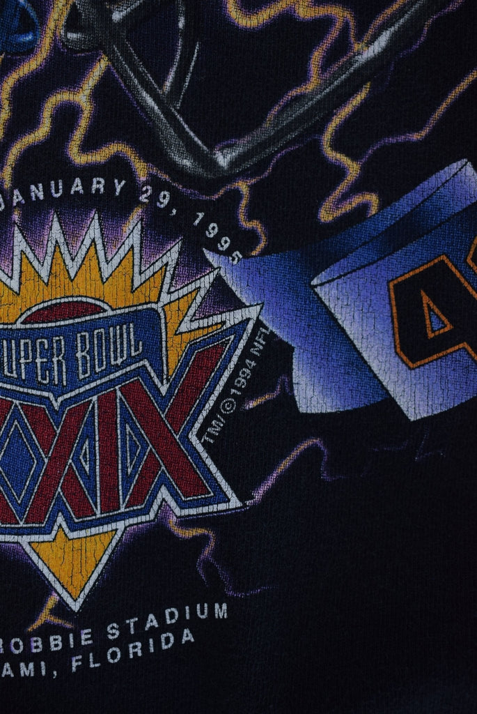 *RARE* Vintage 1994 NFL Superbowl XXIX Chargers vs 49ers Tee (XL) - Retrospective Store