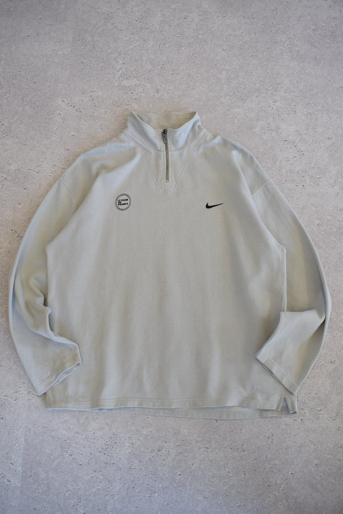 *RARE* Vintage 1999 Nike x Le Tour De France 1/4 Zip Sweater (XL) - Retrospective Store