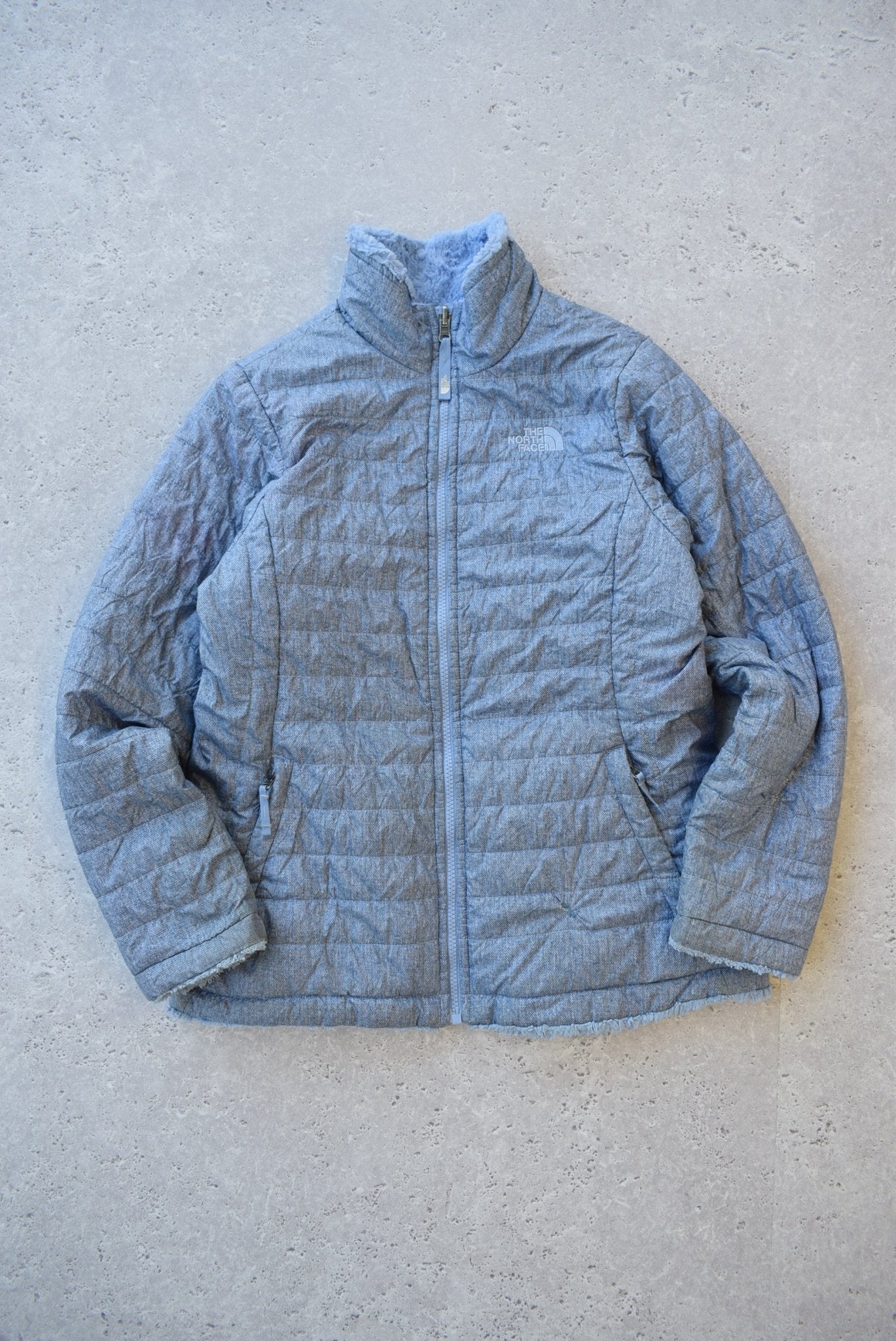 *REVERSIBLE* Vintage The North Face Puffer Jacket (Womens S/M) - Retrospective Store