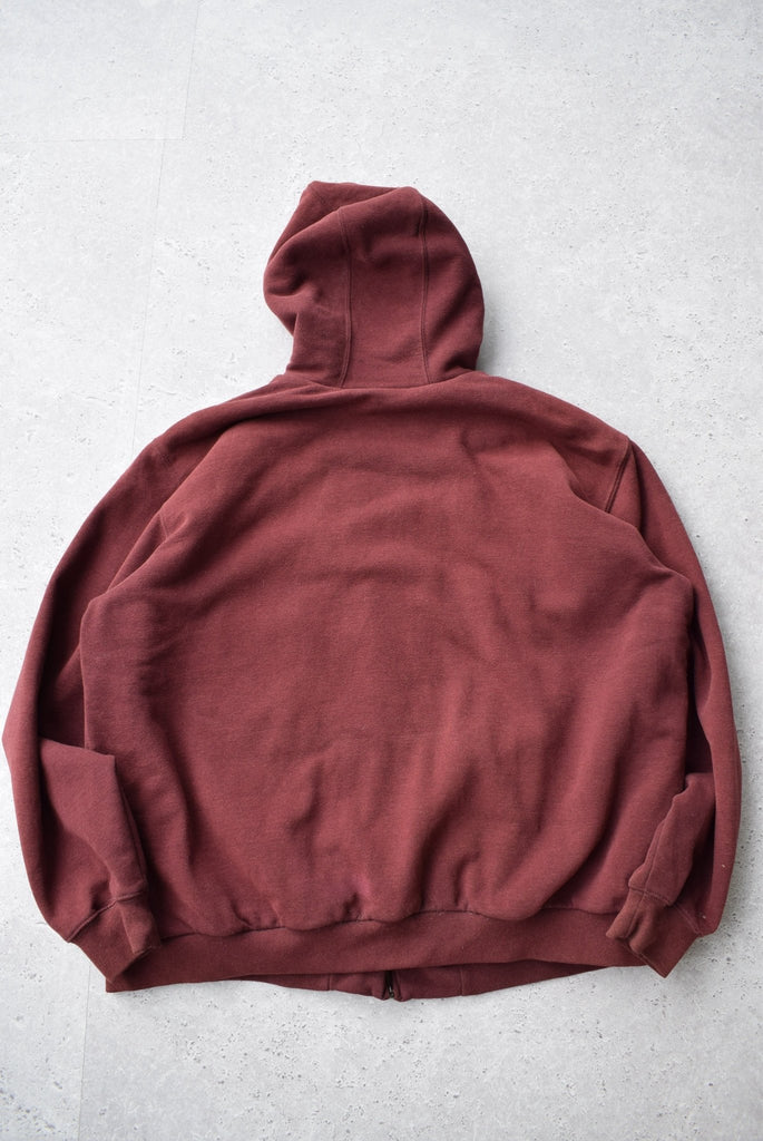 *Sherpa-Lined* Vintage Carhartt Classic Logo Heavyweight Hoodie (XXL) - Retrospective Store