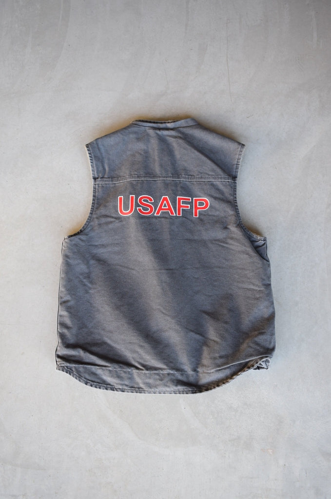 *Sherpa-lined* Vintage Carhartt x USAFP Vest (L) - Retrospective Store