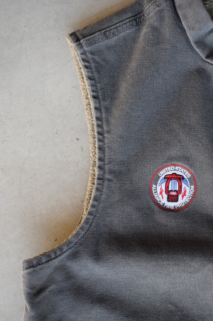 *Sherpa-lined* Vintage Carhartt x USAFP Vest (L) - Retrospective Store