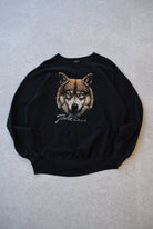 Vintage 1990 Wolf Sweater (XXL) - Retrospective Store