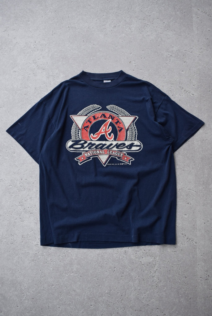 Vintage 1992 MLB Atlanta Braves Tee (XL) - Retrospective Store