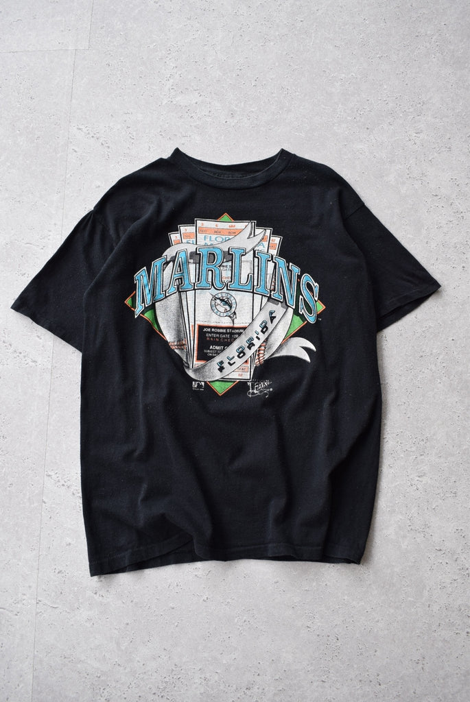 Vintage 1992 MLB Florida Marlins Tee (M) - Retrospective Store